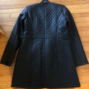 Dennis basso quilted jacket xs